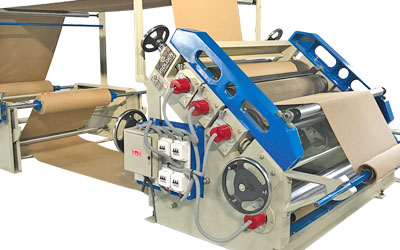 Single Face Oblique Type Corrugation Machine